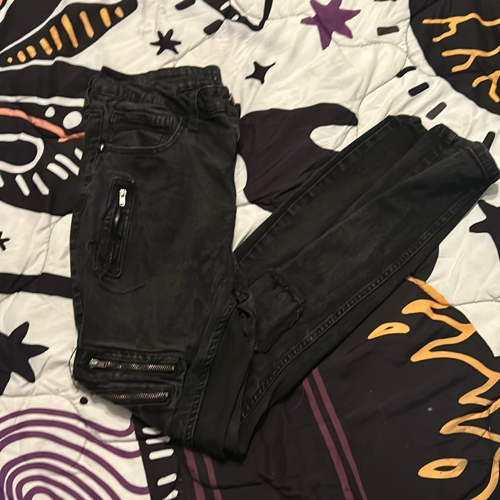 Hot Topic Punk Skinny Jeanss